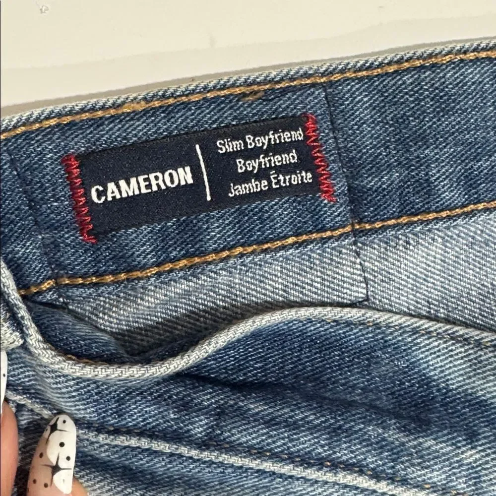 True Religion Cameron Slim Boyfriend Jean NWT